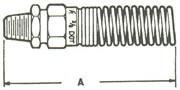 378A Hose Connector Assembly with Spring Guard Fittings